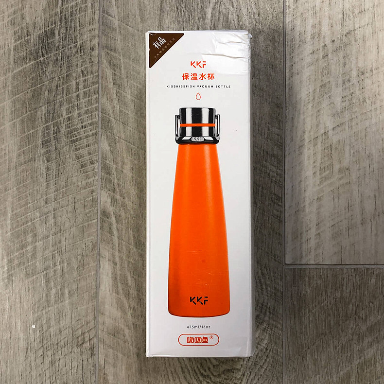 Kiss Kiss Fish Insulation Cup (475 ml) Orange - ПУ