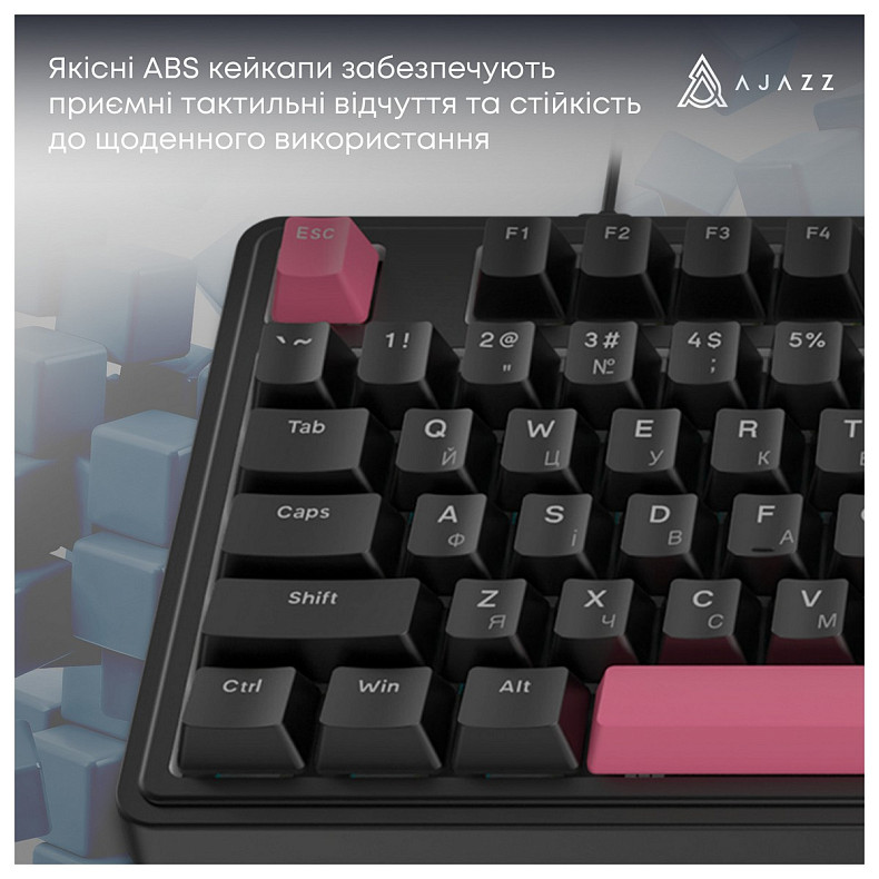 Клавиатура Ajazz AK980 Red Switch Black USB-C (AK980-R-BR)