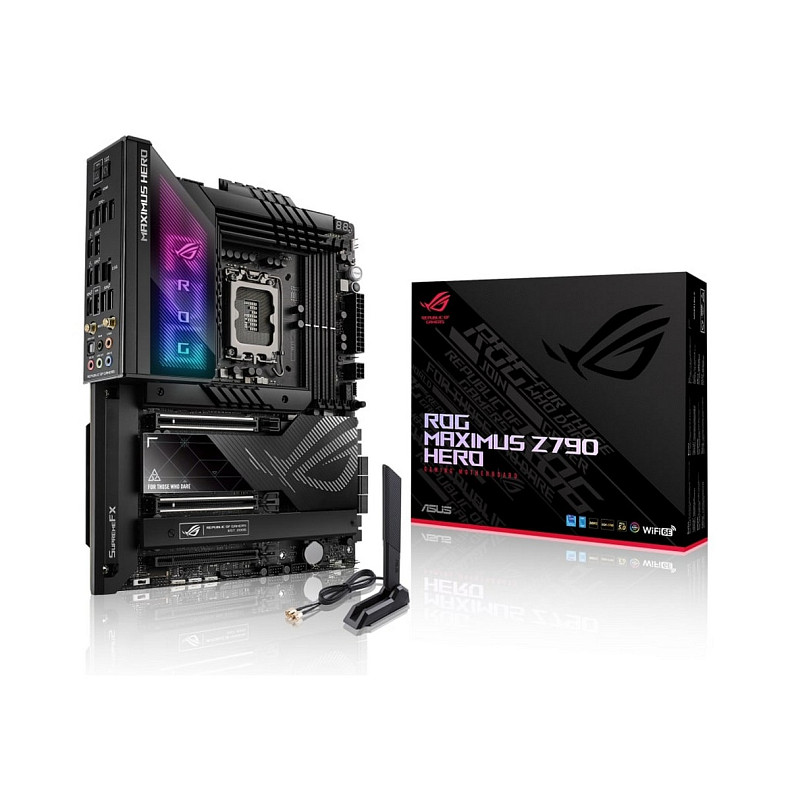 Материнcька плата ASUS ROG MAXIMUS Z790 DARK HERO s1700 Z790 4xDDR5 M.2 HDMI Thunderbolt Wi-Fi BT AT