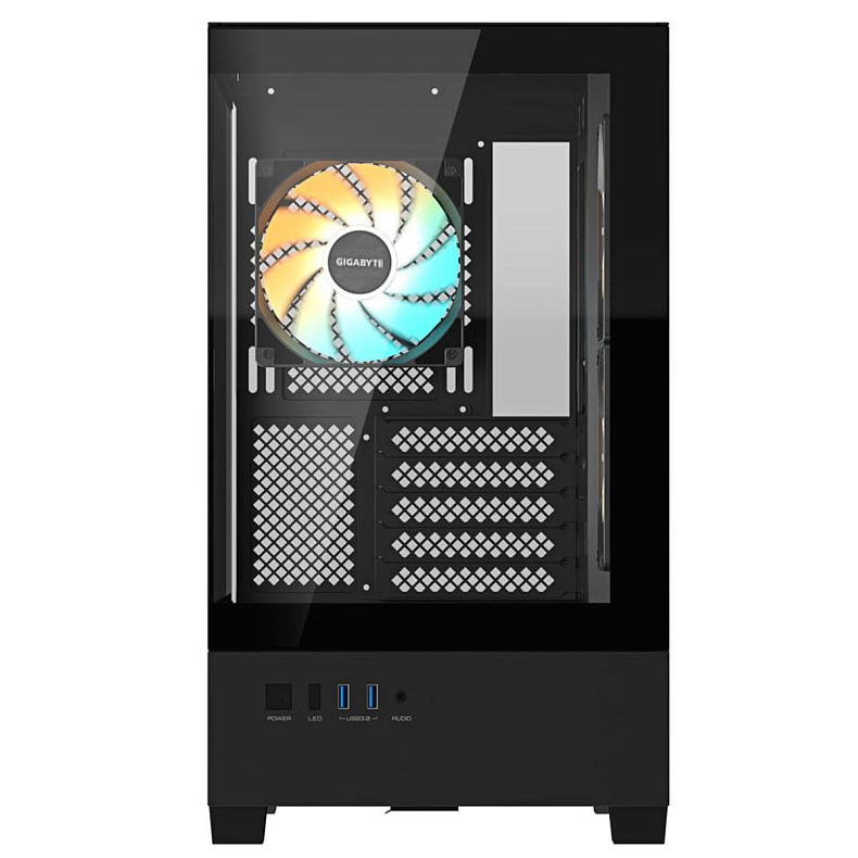 Корпус Gigabyte GB-C201P MATX W/O PSU BLACK