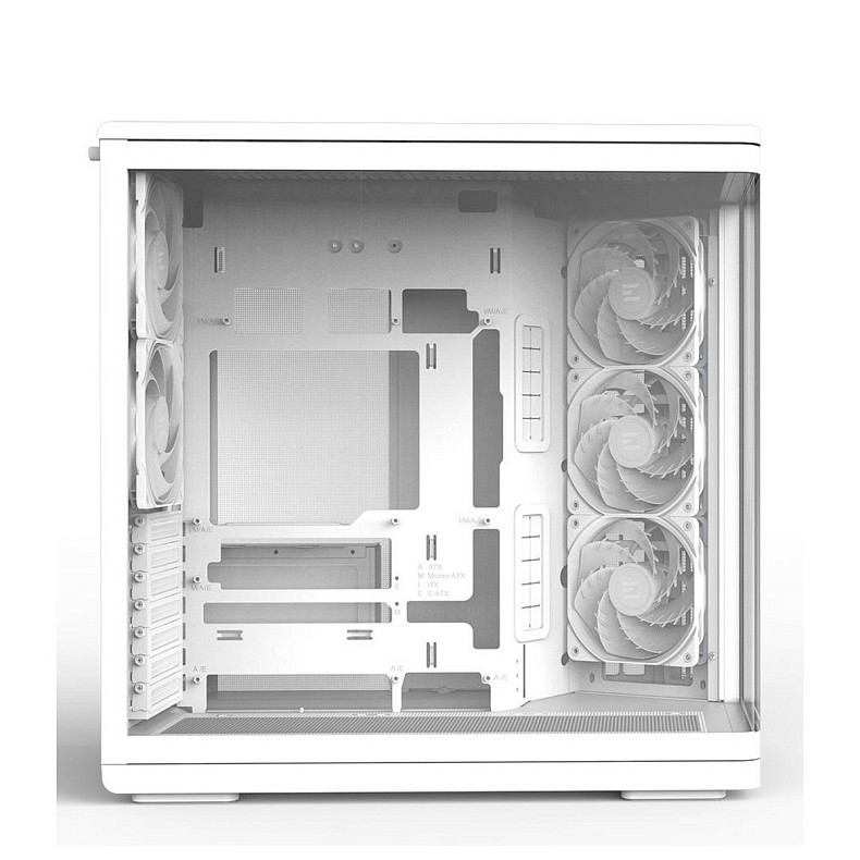 Корпус Zalman P60 без БЖ, 2xUSB3.0, 1x Type C, 3x120мм ARGB Reverse, 2x120мм ARGB, VGA 435мм, LCS re