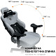 Крісло ігрове Anda Seat Kaiser 3 Pro XL Fabric Dark Gray Size XL