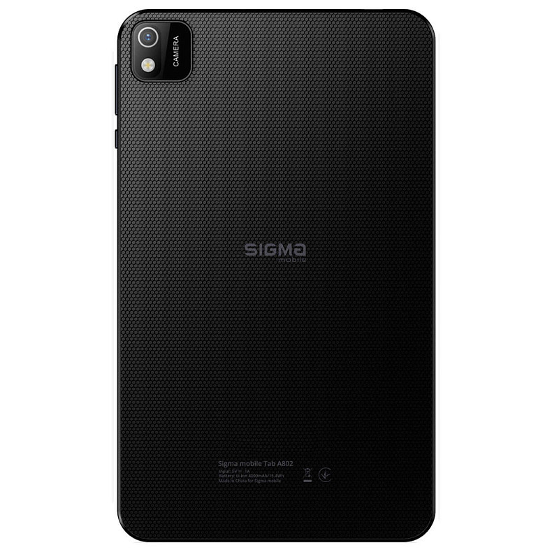 Планшет Sigma mobile Tab A802 4G Black (4827798766712)