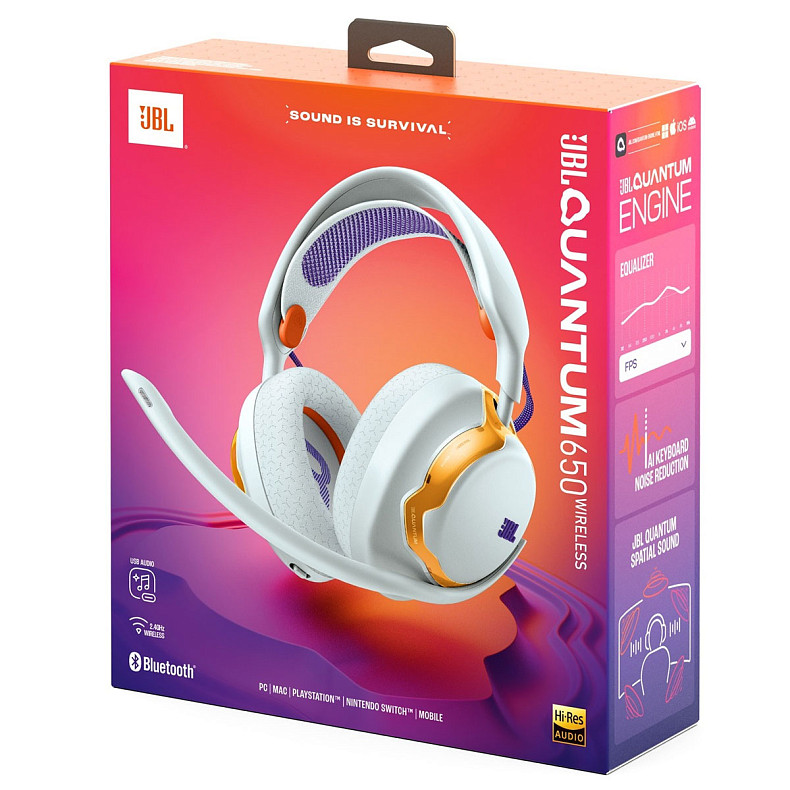 Наушники JBL Quantum 650 Teal (JBLQTUM650TEL)