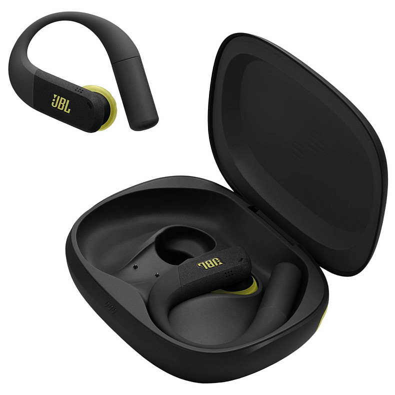 Наушники TWS JBL Endurance Peak 4 Black/Lime (JBLENDUPEAK4BLKL)