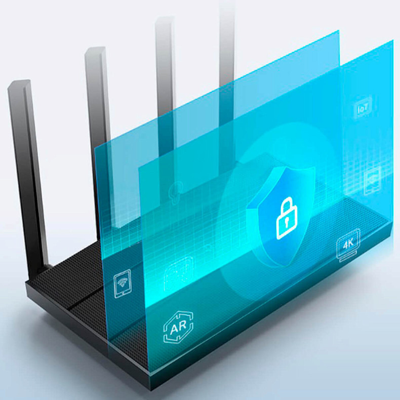 Wi-Fi Роутер TP-LINK ARCHER AX12 AX1500 3xGE LAN 1xGE WAN MU-MIMO OFDMA