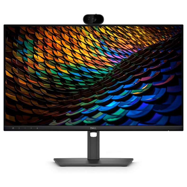 Монітор DELL 23.8" P2426HEB HDMI, DP, USB-C, RJ-45, MM, IPS, 120hz, sRGB 99%, Pivot, Cam