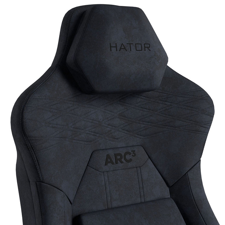 Крісло для геймерів HATOR Arc 3 XL Velour (HTC3440XL) Black