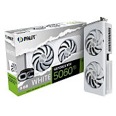 Видеокарта GF RTX 5060 Ti 8GB GDDR7 White OC Palit (NE7506TU19P1-GB2062M)