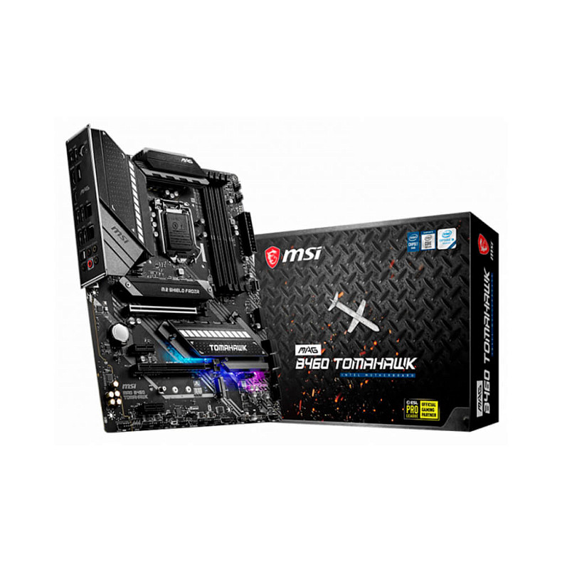 Материнська плата MSI MAG B460 Tomahawk Socket 1200