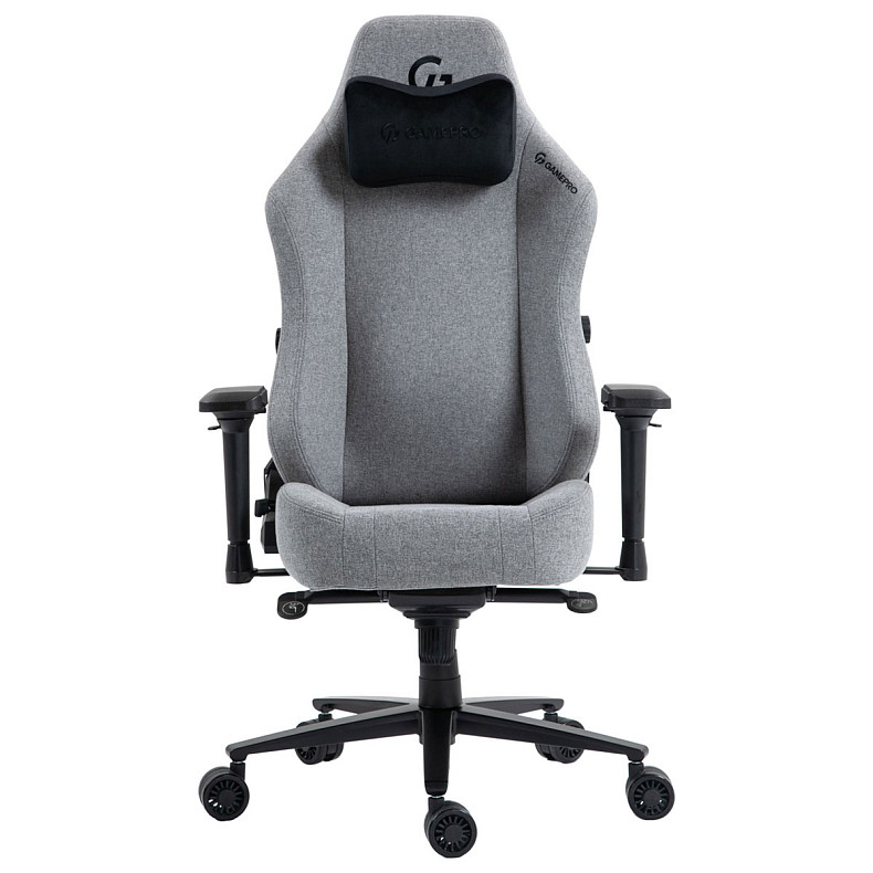 Крісло ігрове GamePro GC775G Fabric Gray