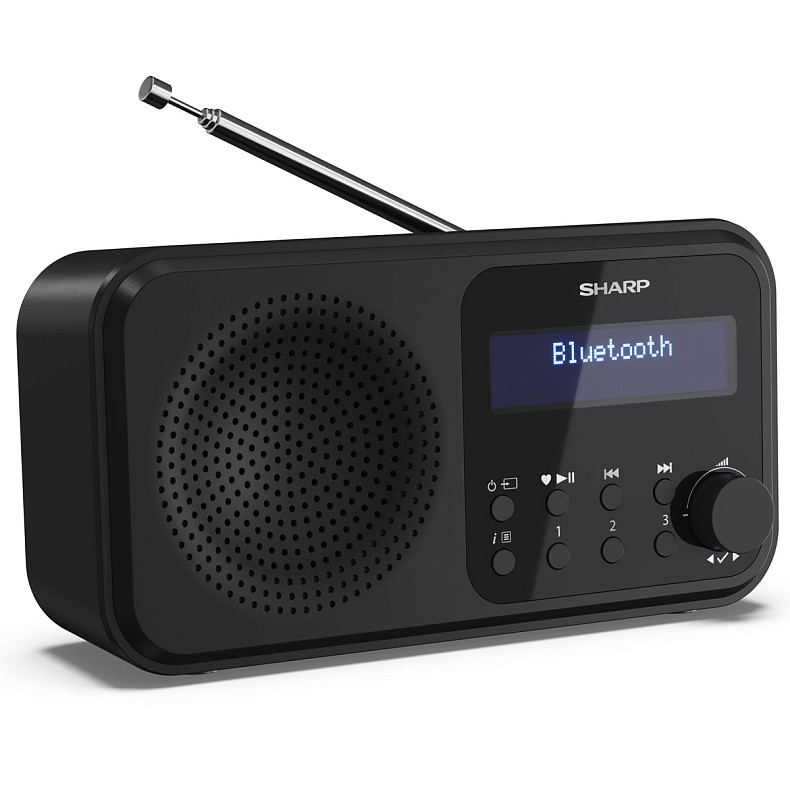 Радіоприймач Sharp DR-P420 Black