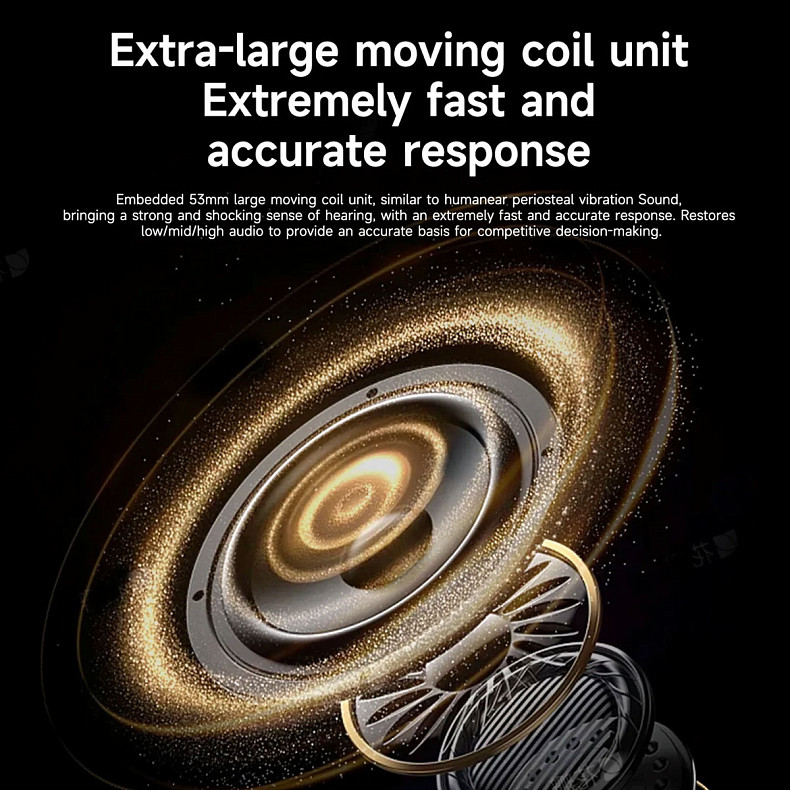 Гарнитура Ajazz AHM08 MAX Black Gray Yellow (AHM08-MAX-BGY)