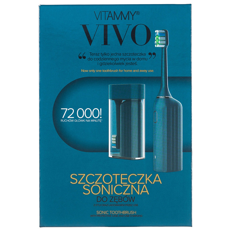 Електрична зубна щітка Vitammy VIVO Navy