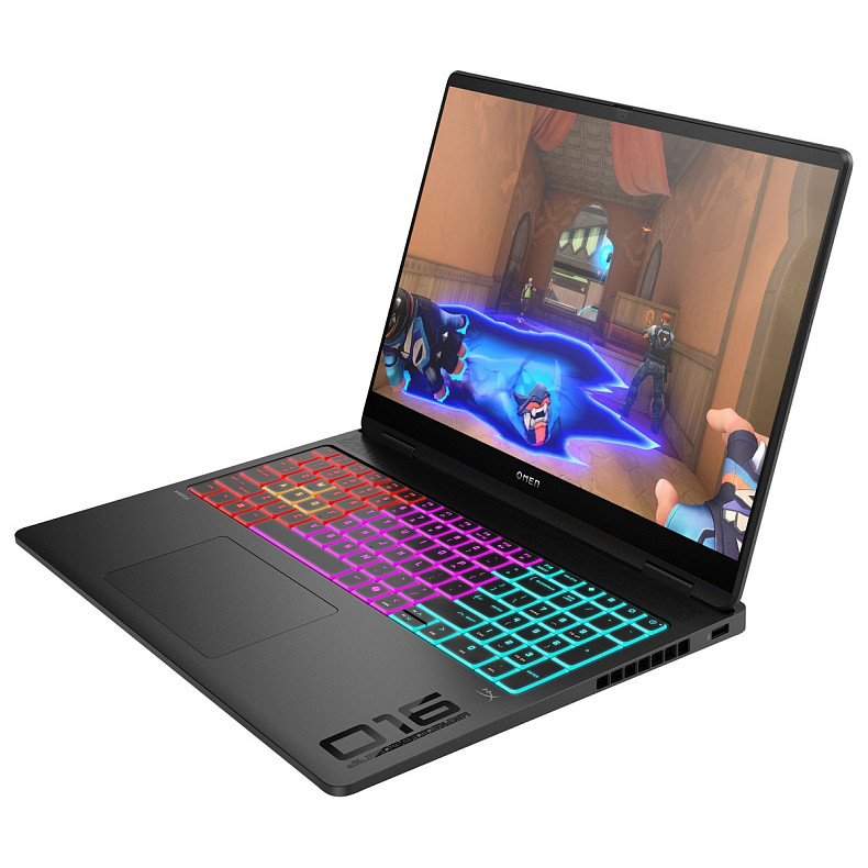 Ноутбук HP OMEN MAX 16-ah0043ua 16" 2.5K IPS AG, Intel U9-275HX, 64GB, F2TB, NVD5090-24, DOS, чорний