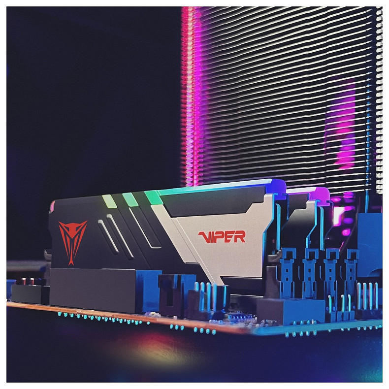 ОЗП Patriot Viper Venom RGB DDR5 2x32GB 6000MHz (PVVR564G600C30K)