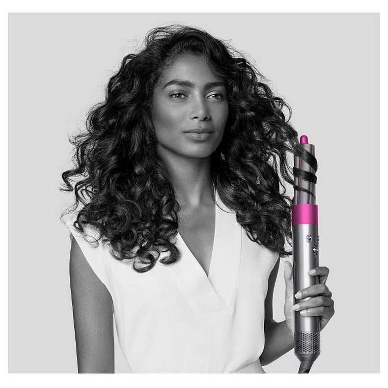 Прибор для укладки волос Dyson Airwrap HS01 Gift Edition Iron/Fuchsia (372299-01)