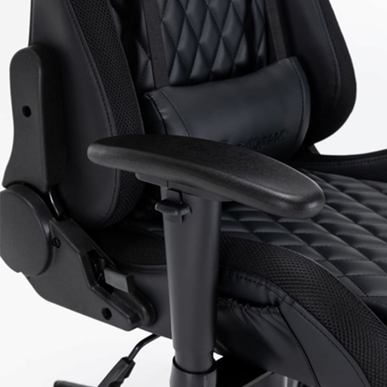 Кресло для геймеров GamePro Hero RGB (GC-700-Black)