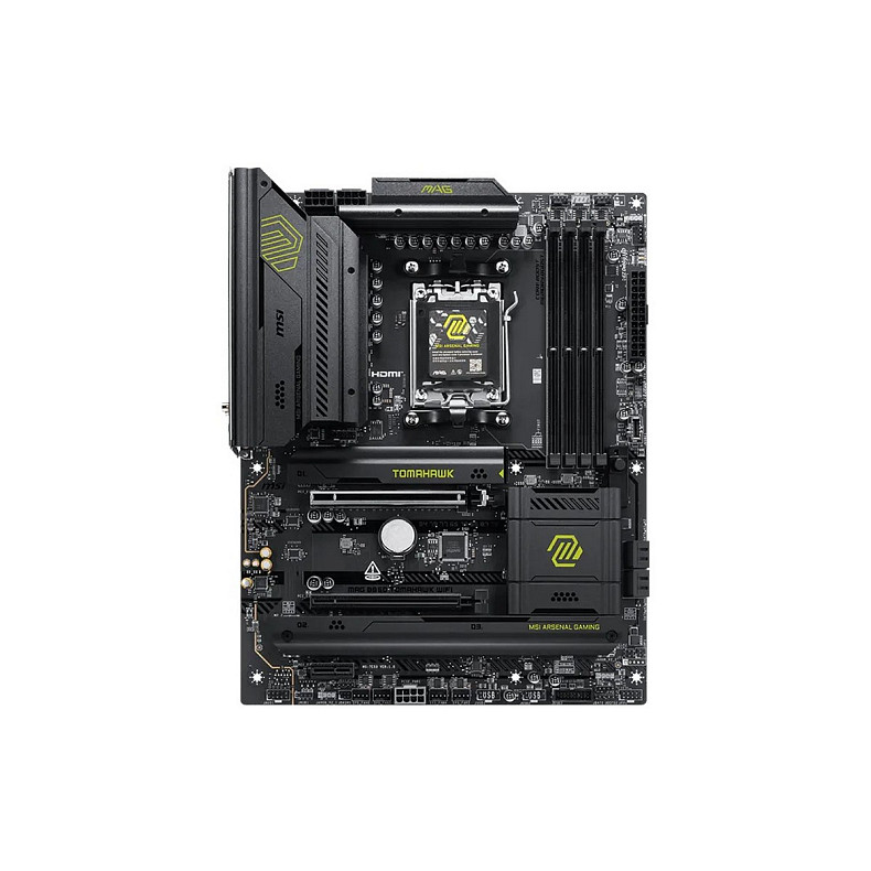 Материнская плата MSI MAG B850 TOMAHAWK WIFI sAM5 B850 4xDDR5 M.2 HDMI Wi-Fi BT ATX