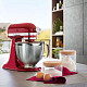 Кухонный комбайн KitchenAid Artisan 4,8 л 5KSM185PSEER с откидным блоком красный