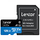 Карта памяти LEXAR MICRO SDXC 128GB UHS-I W/ADAPTER (LSDMI128BB633A)