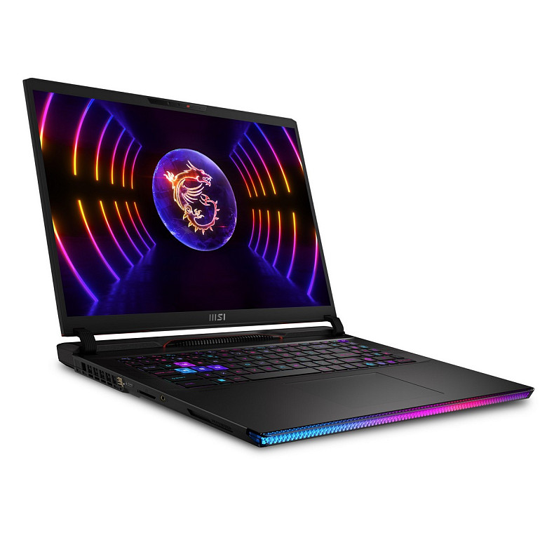 Ноутбук MSI Raider 17" QHD+, Intel i9-13950HX, 32GB, F1TB, NVD4080-12, W11, Black