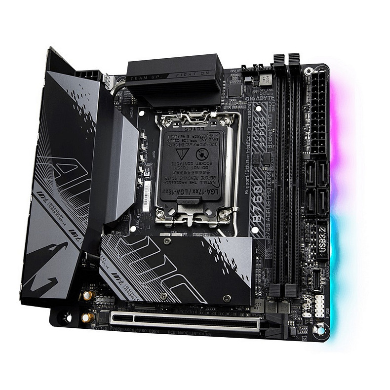 Материнская плата Gigabyte B760I Aorus Pro DDR4 Socket 1700