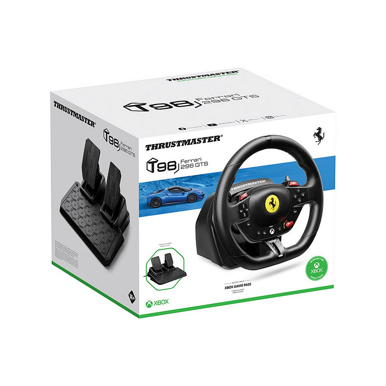 Руль и педали Thrustmaster T98-X FERRARI 296 GTS PC/XBOX