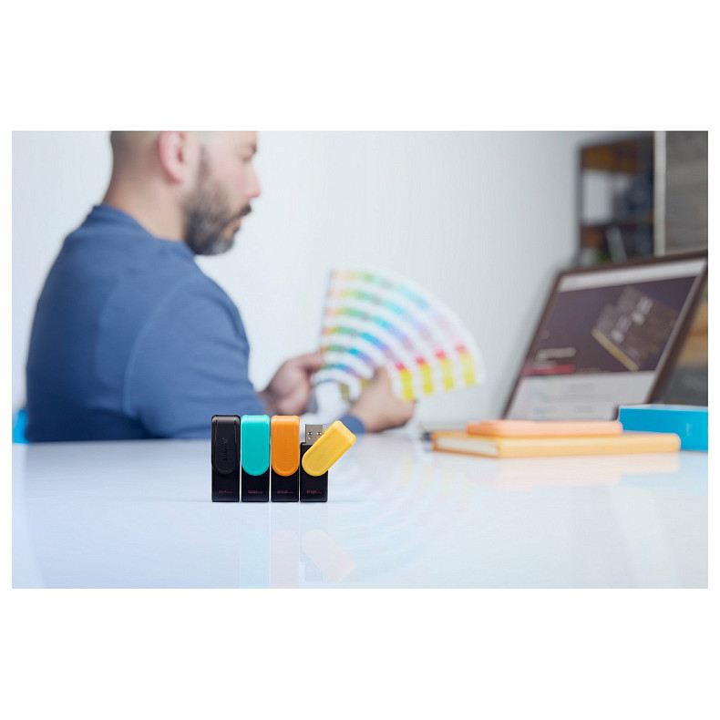 Флеш-накопичувач Kingston DataTraveler Exodia S USB 3.2 512GB Black/Yellow (DTXS/512GB)