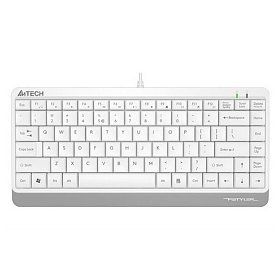 Клавиатура A4Tech FK11 Ukr White USB