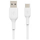 Кабель USB-A > USB-C заряджання/синхронізації Belkin 2м, 15Вт, Type-C, PVC, білий