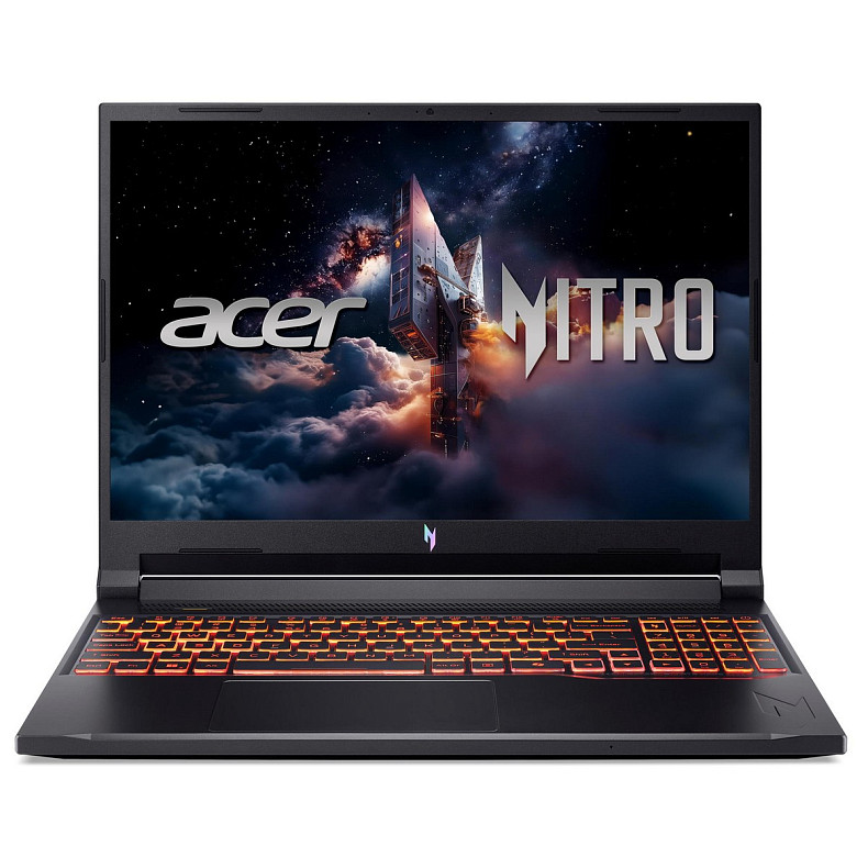 Ноутбук Acer Nitro V 16 ANV16-72 16" WUXGA IPS, Intel 7-240H, 16GB, F1TB, NVD5070-8, Lin, черный