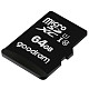 Карта памяти MicroSDXC 64GB UHS-I Class 10 Goodram + SD-adapter (M1AA-0640R12)