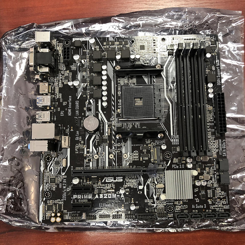 Asus PRIME A320M-A Socket AM4 (K8M0FM037351V9X) - Как новый