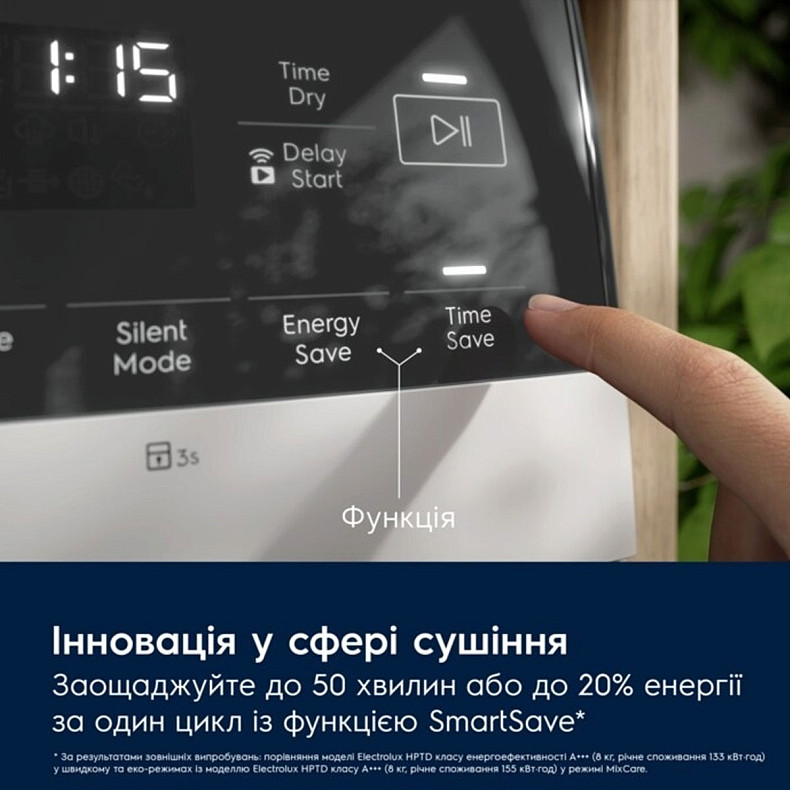 Сушильна машина Electrolux EW9D585KCU