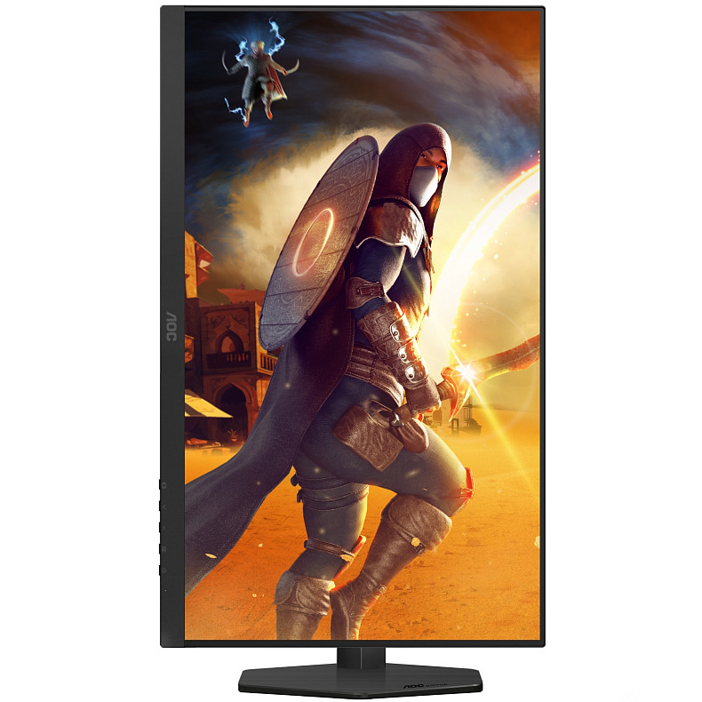 Монітор AOC 27" Q27G4SRU, QHD, Fast IPS, 320Hz,1ms, 2xHDMI, DP, USB-хаб, HAS