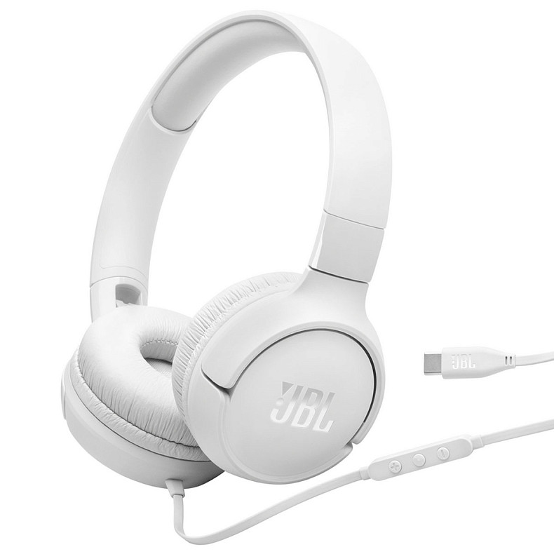 Навушники JBL Tune 520C USB-C White