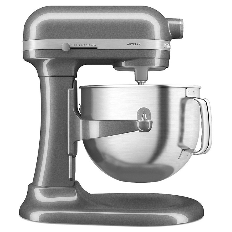 Кухонний комбайн KitchenAid Artisan 6,6 л 5KSM70SHXECU з підйомною чашею, сріблястий