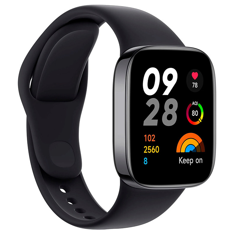 Смарт-годинник Xiaomi Redmi Watch 3 Black EU