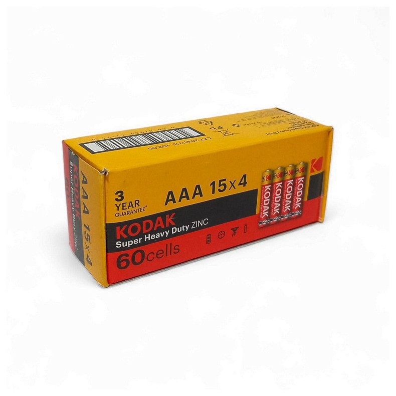 Батарейка Kodak Super Heavy Duty AAA/R3 60шт/уп