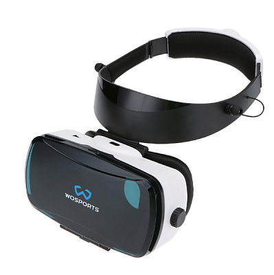 Очки VR WOSPORTS с встроенной гарнитурой  ABS material), with built-in earphone