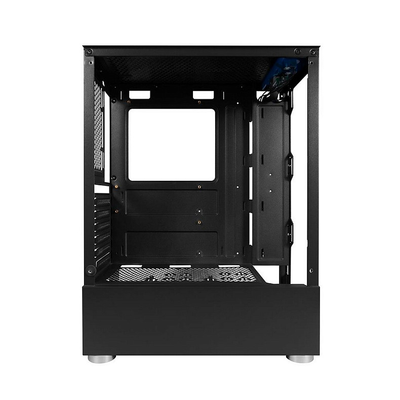 Корпус 1stPlayer F3-A-BK-4F1 Black без БП