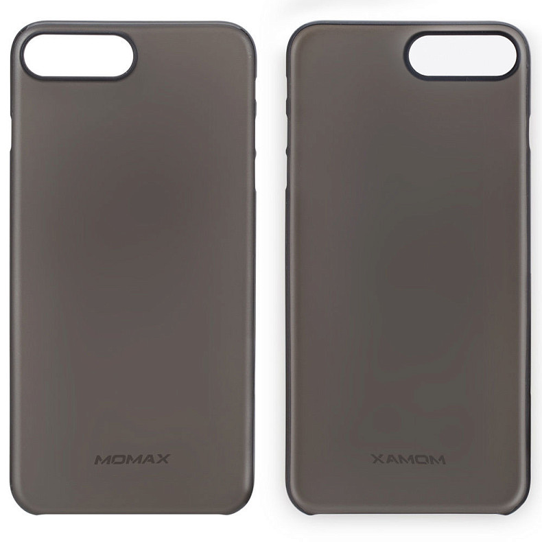 Чехол-накладка MOMAX Membrane hard case for Apple iPhone 7 Plus (0.3mm Super slim) Black (MPAPIP7LD)