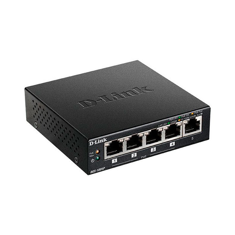 Коммутатор D-Link DGS-1005P