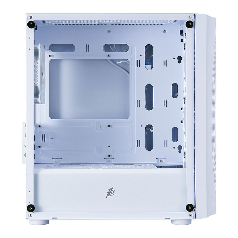 Корпус 1stPlayer X3-M-WH-4F1-W White без БЖ