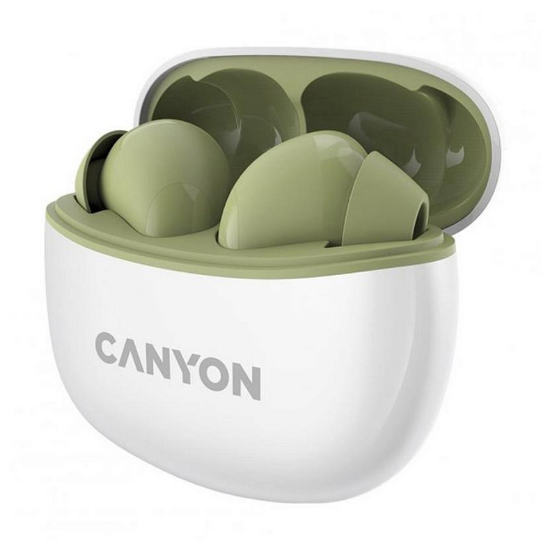 Bluetooth-гарнітура Canyon TWS-5 Green (CNS-TWS5GR)