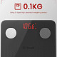 Смарт ваги торгової марки OYEET колір темно-сірий (BS-OY01)