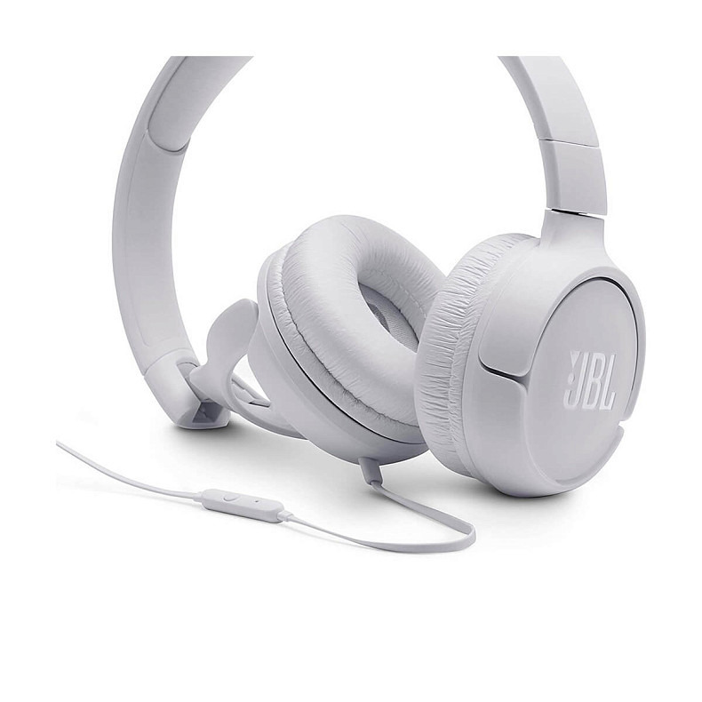 Навушники JBL T500 White (JBLT500WHT)