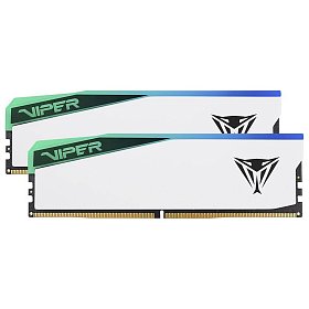ОЗП DDR5 2x16GB/6200 Patriot Viper Elite 5 RGB (PVER532G62C42KW)