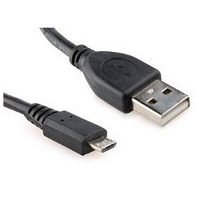 Кабель Cablexpert USB - micro USB V 2.0 (M/M), 0.5 м, чорний (CCP-mUSB2-AMBM-0.5M)